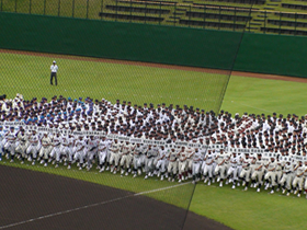 【野球部】第98回 全国高校野球選手権 埼玉大会開会式