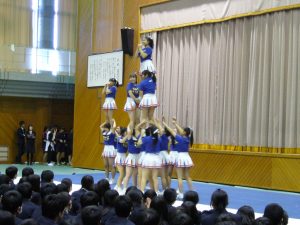 全校挙げて先輩方を応援！－激励会－