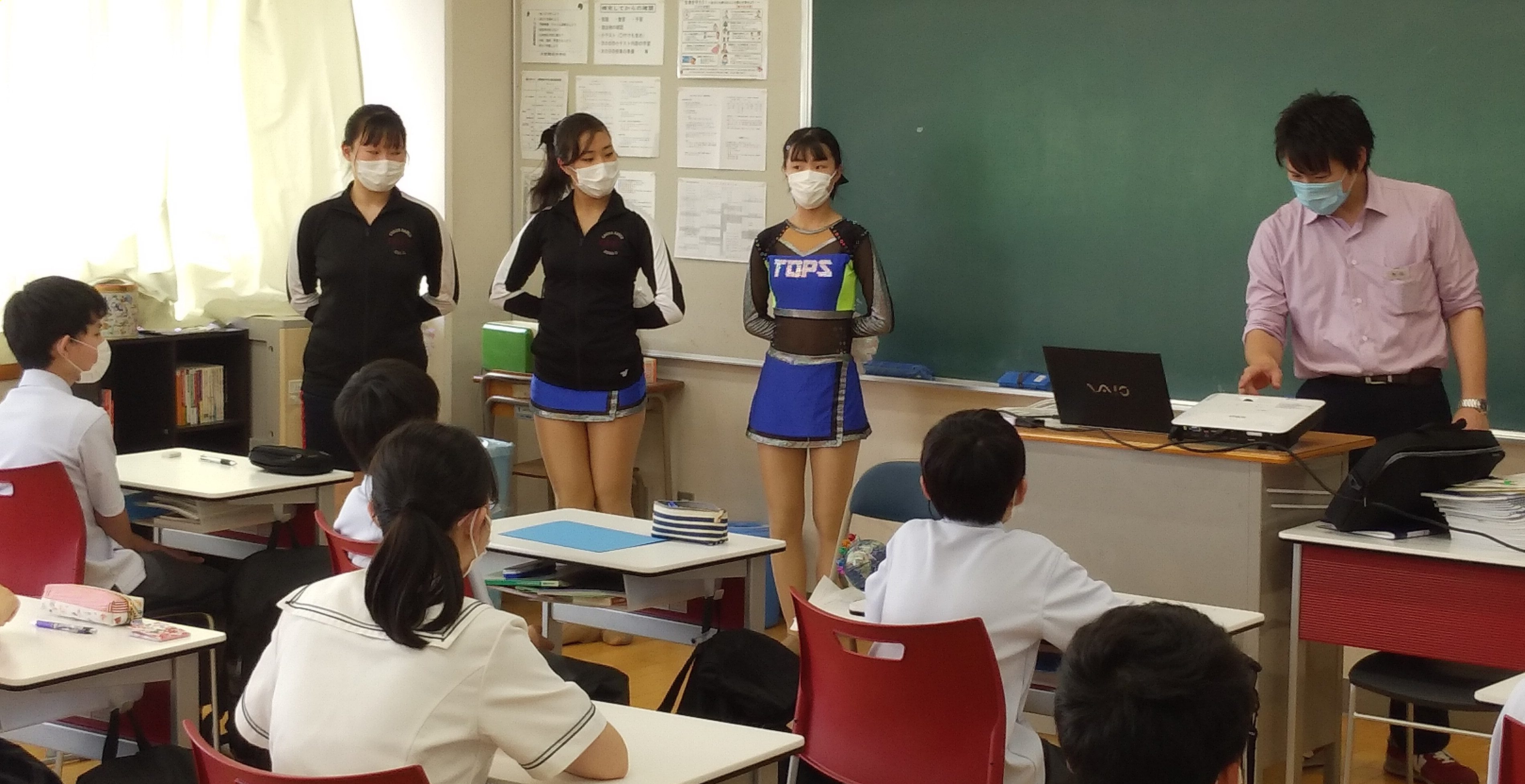 部活動紹介が行われました