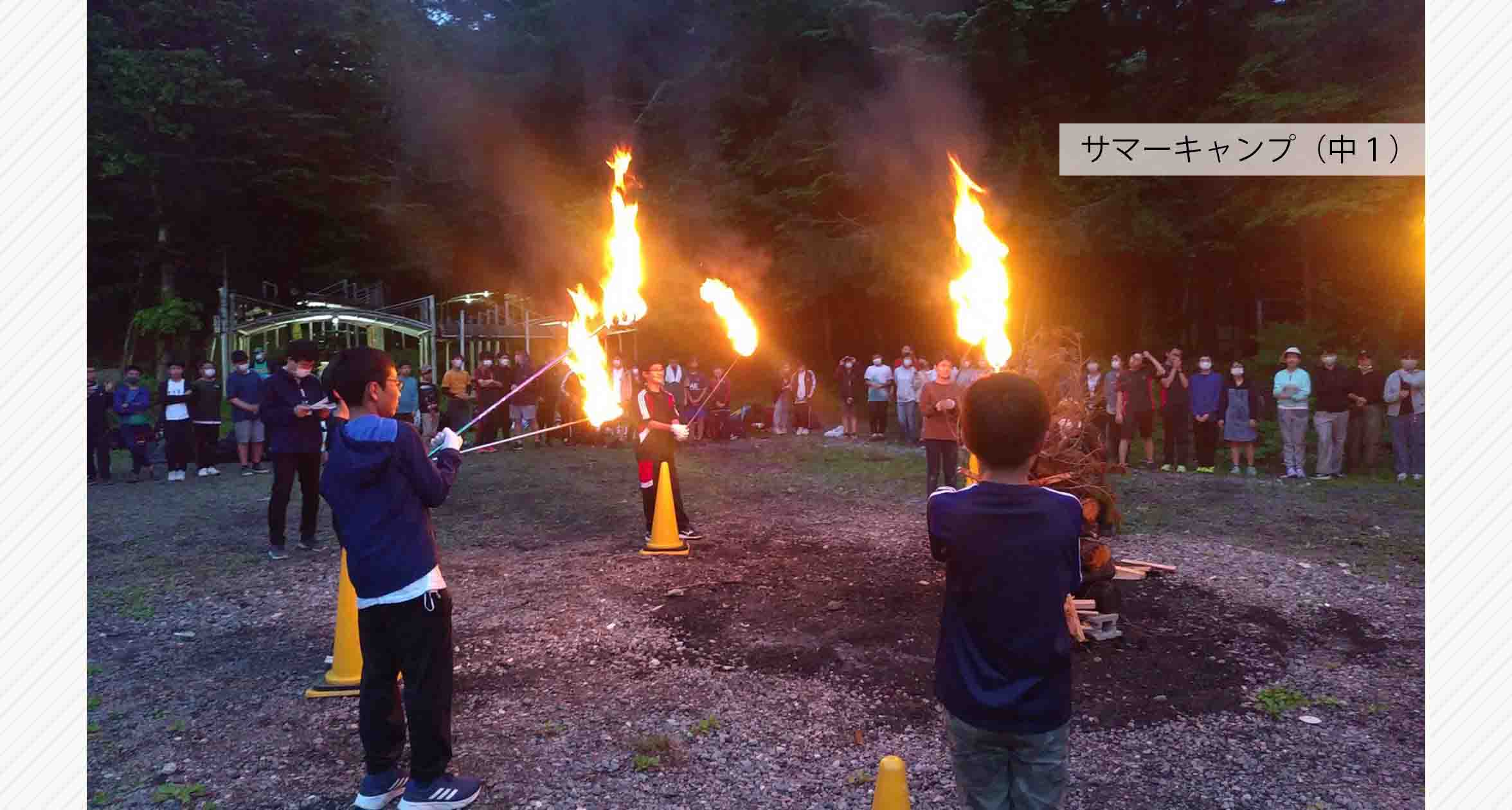 中高一貫部1　中１サマーキャンプ・電子図書館