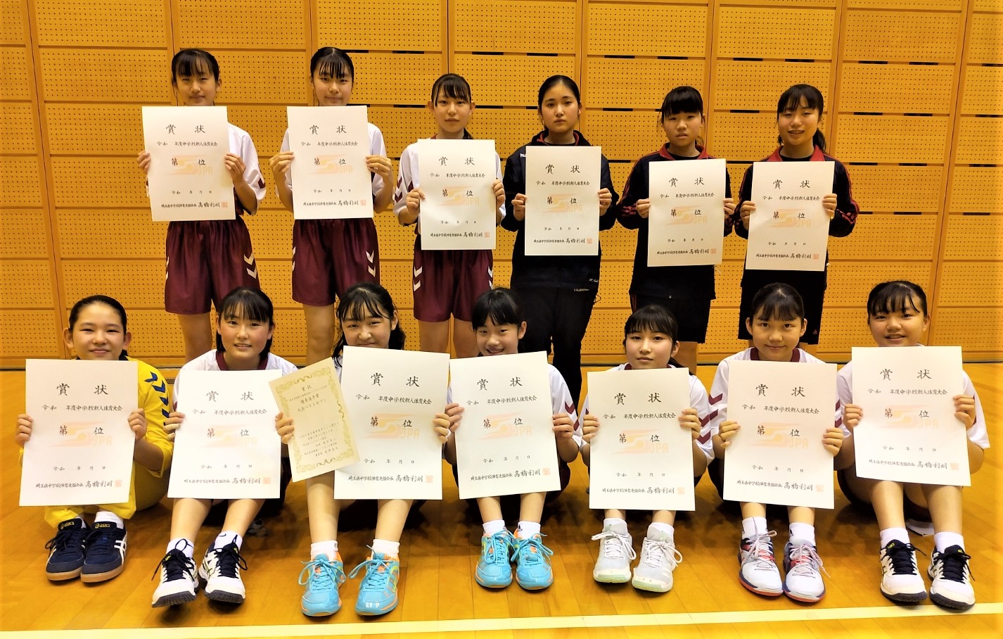 続く快進撃、女子は県代表戦へ！中学ハンドボール部