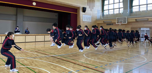 高校１年 学年レク　～ぼくたちの大縄大会　春～