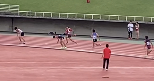 【陸上部】南部地区予選会 男子4×100ｍリレー入賞！県大会出場決定！