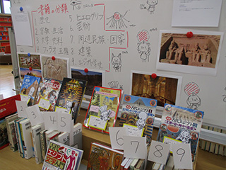 高校図書委員も負けていません！企画部生徒の展示企画を紹介します。