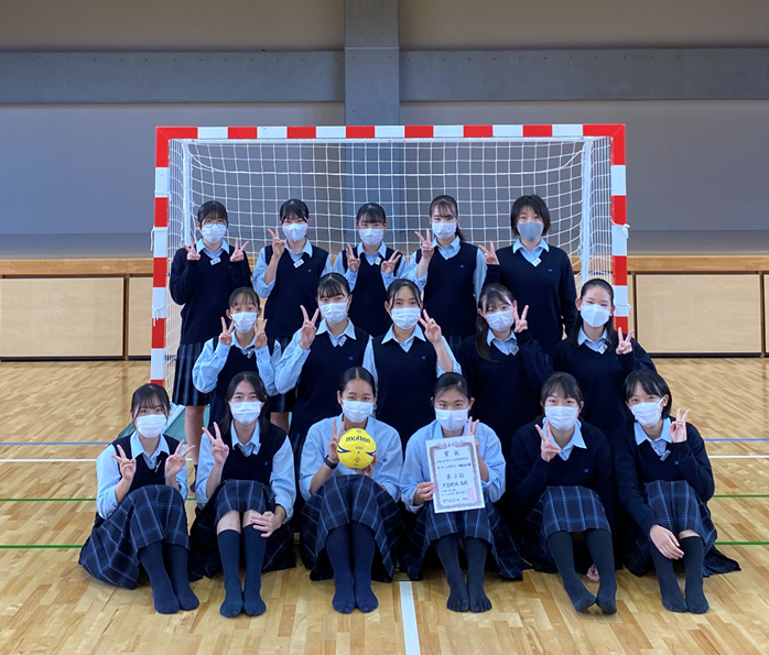 【高校女子ハンドボール部】さいたま市民大会 ３位入賞