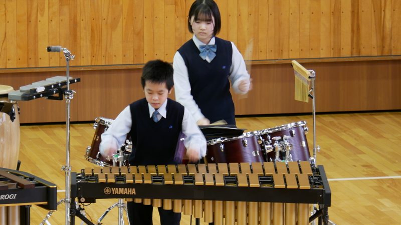 ☆クリスマスコンサートを実施しました☆中学吹奏楽