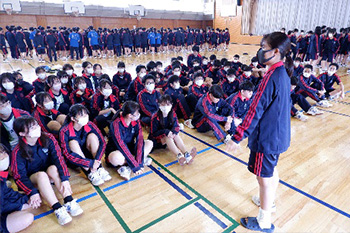 体育祭に向けた「団別集会 その②」！