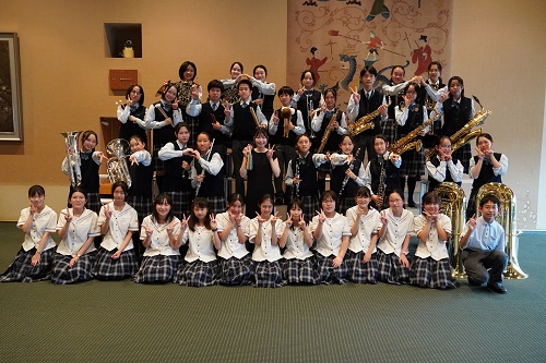 中学吹奏楽部、初の県大会！