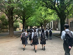 ２年後の進路を考える！　～高校1年大学見学会レポート～