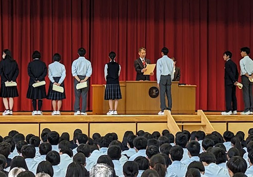 令和5年度　新たな気持ちで後期スタート！