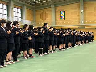 高校部３学年が勢揃い。新年度の始まり！