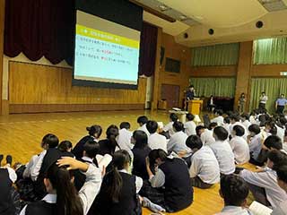 高校に入って最初の宿泊研修に向けて