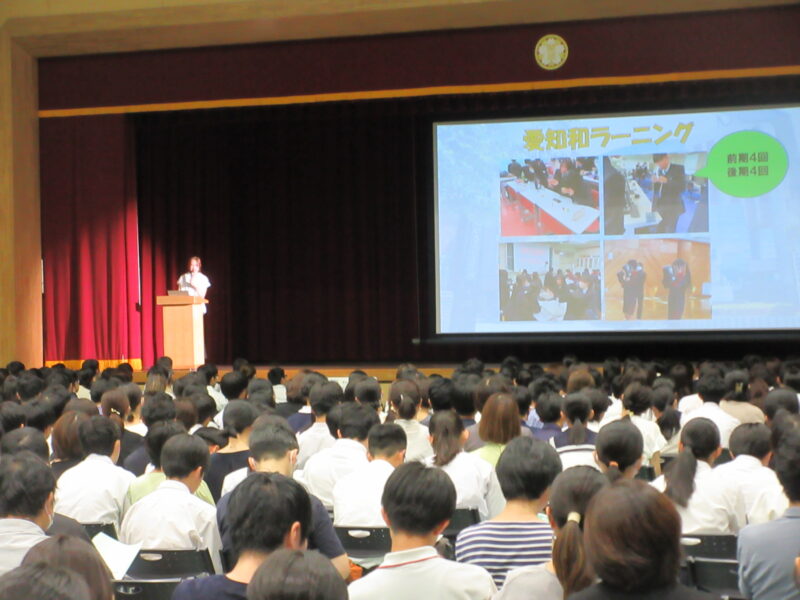 例年と違う熱・雰囲気？第１回高校説明会