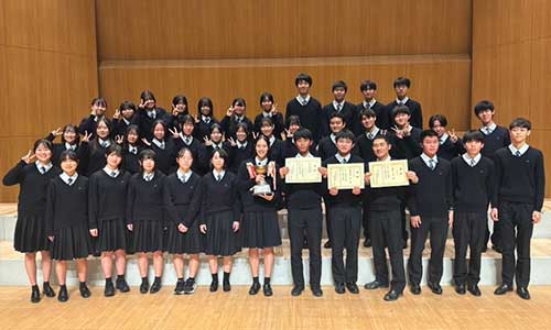 ♬ 高校部１・２年生　合唱祭 ♬