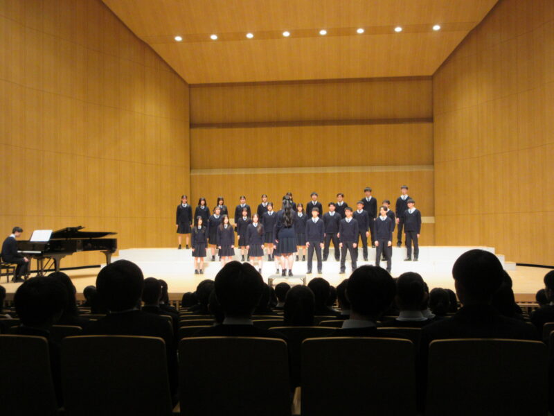 きっとまた逢おう、高校部合唱祭