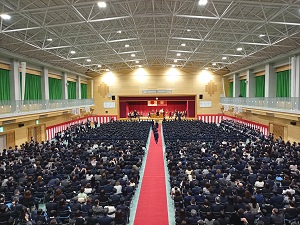 笑顔でまた会いましょう！令和７年度卒業式