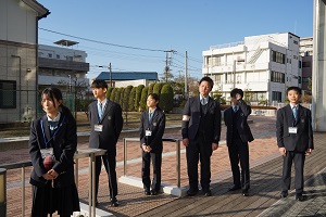 朝の挨拶運動を実施しました！