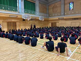 体育祭へ向けて団別集会スタート！！