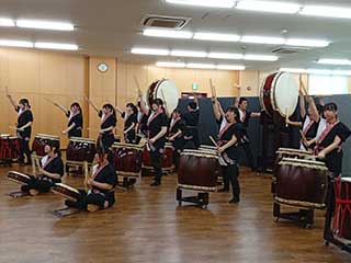 和太鼓部の引退公演！