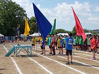 体育祭開催