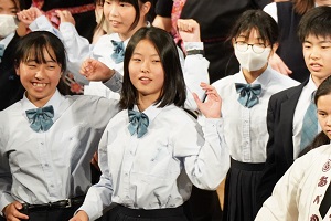 ４月の中学生の様子
