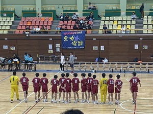 【中学ハンドボール部】さいたま市中学校総合体育大会　準優勝